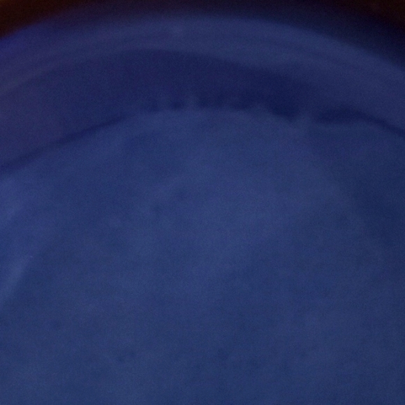 VTG- Cobalt Blue Cereal Glass Bowl - Picture 3 of 8